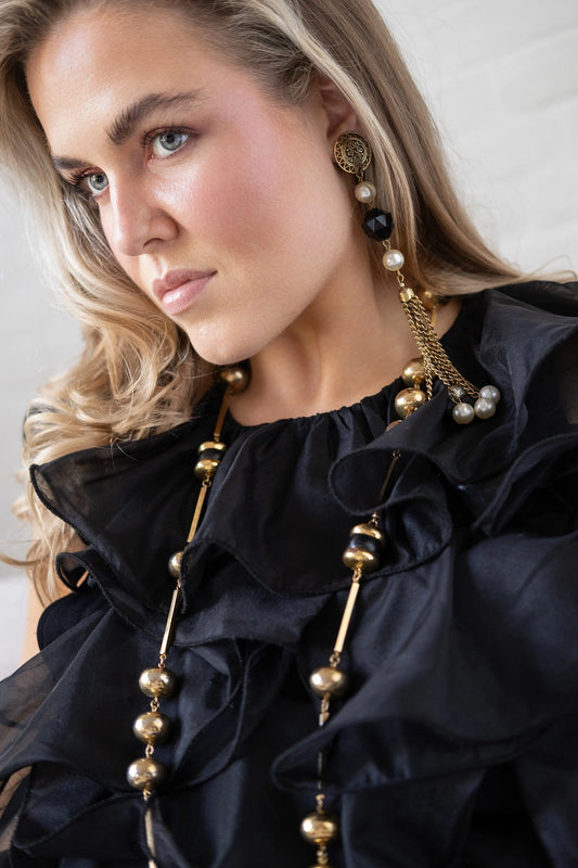 Marielle vintage oorbellen