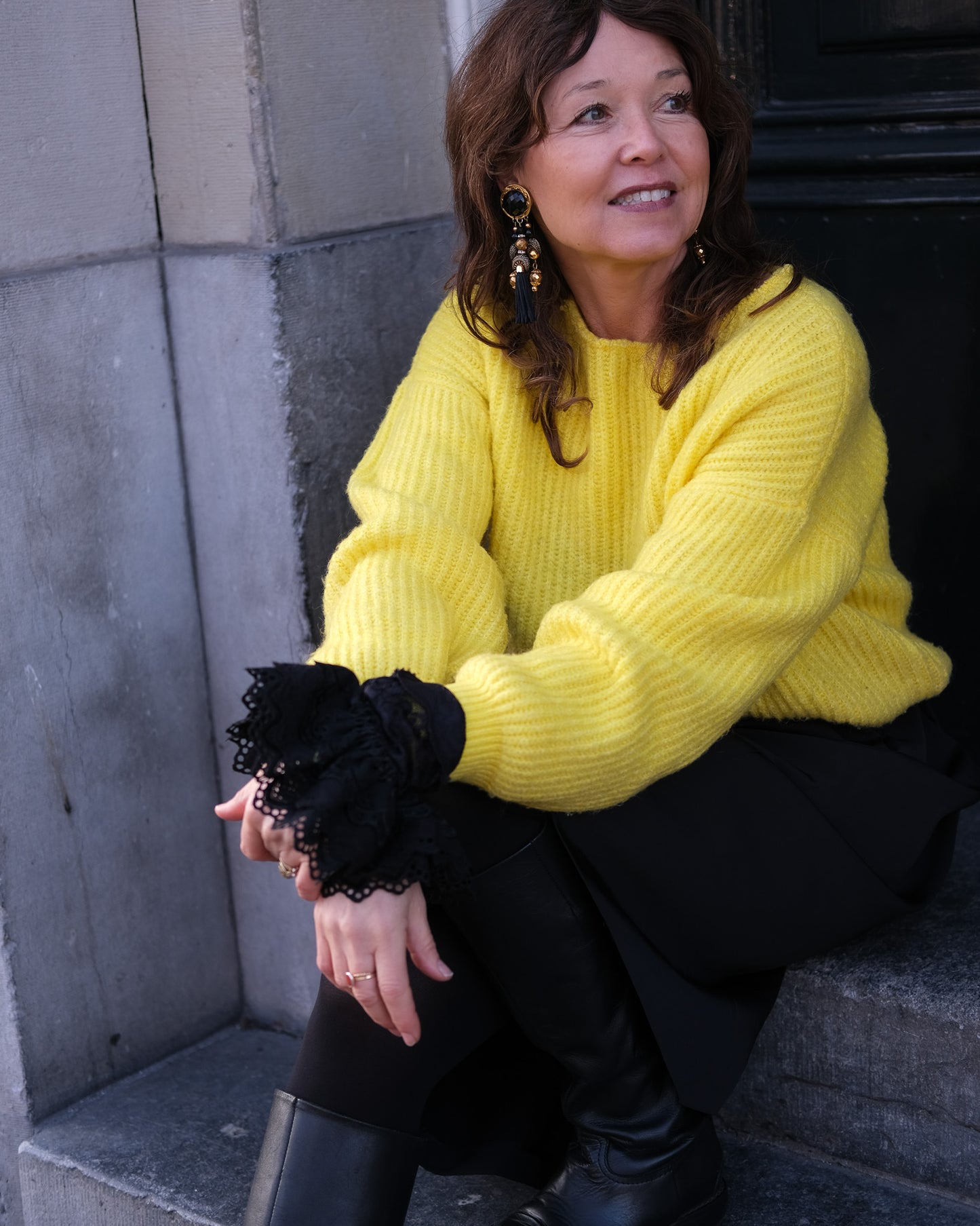 Margaux vintage oorbellen