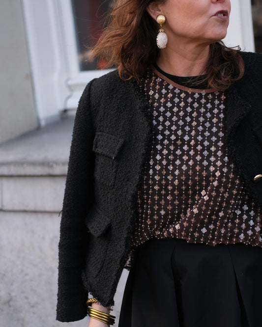 Clémence vintage oorbellen