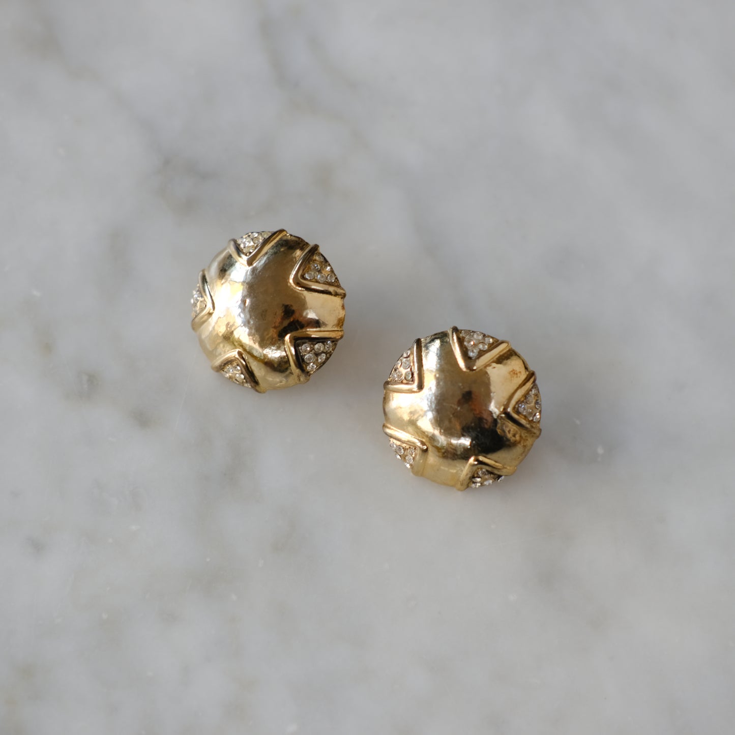Claudine vintage oorbellen