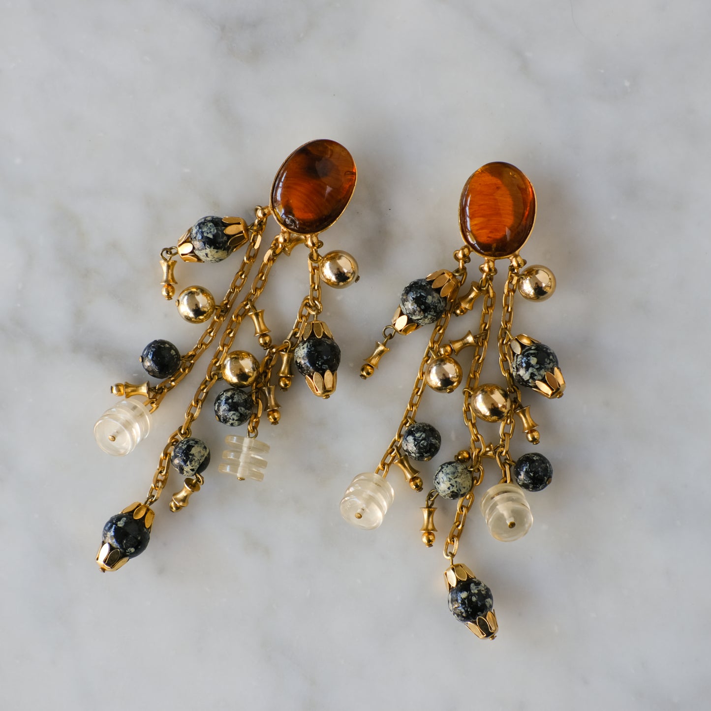 Benedetta vintage oorbellen