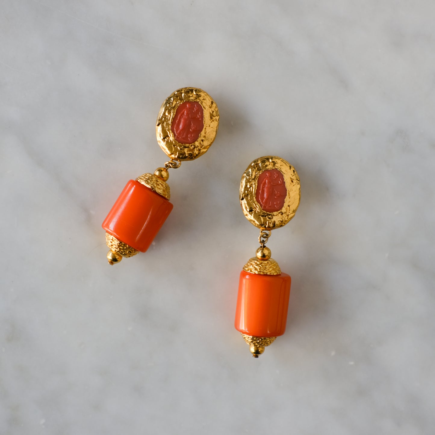 Fiorella vintage oorbellen