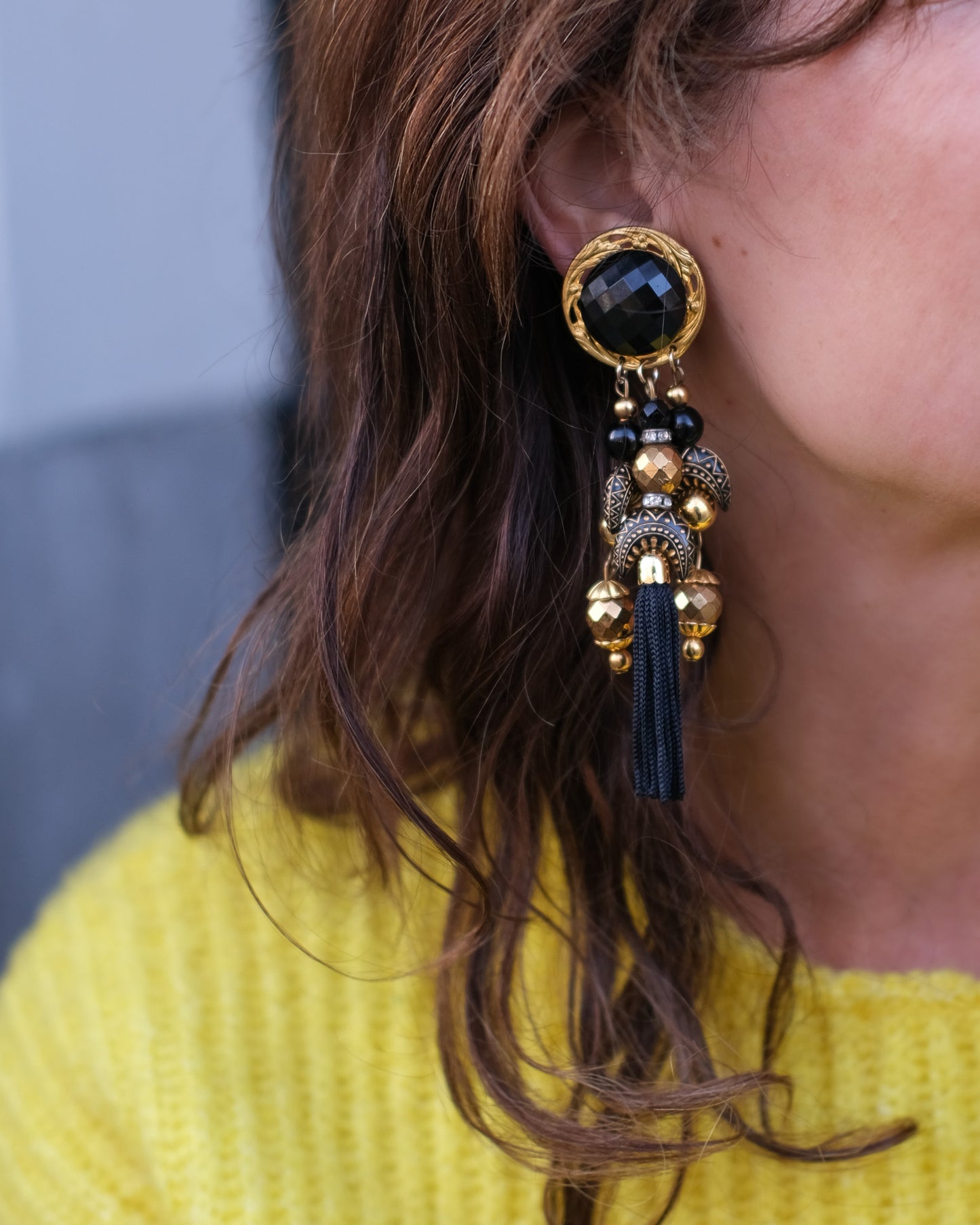 Margaux vintage oorbellen