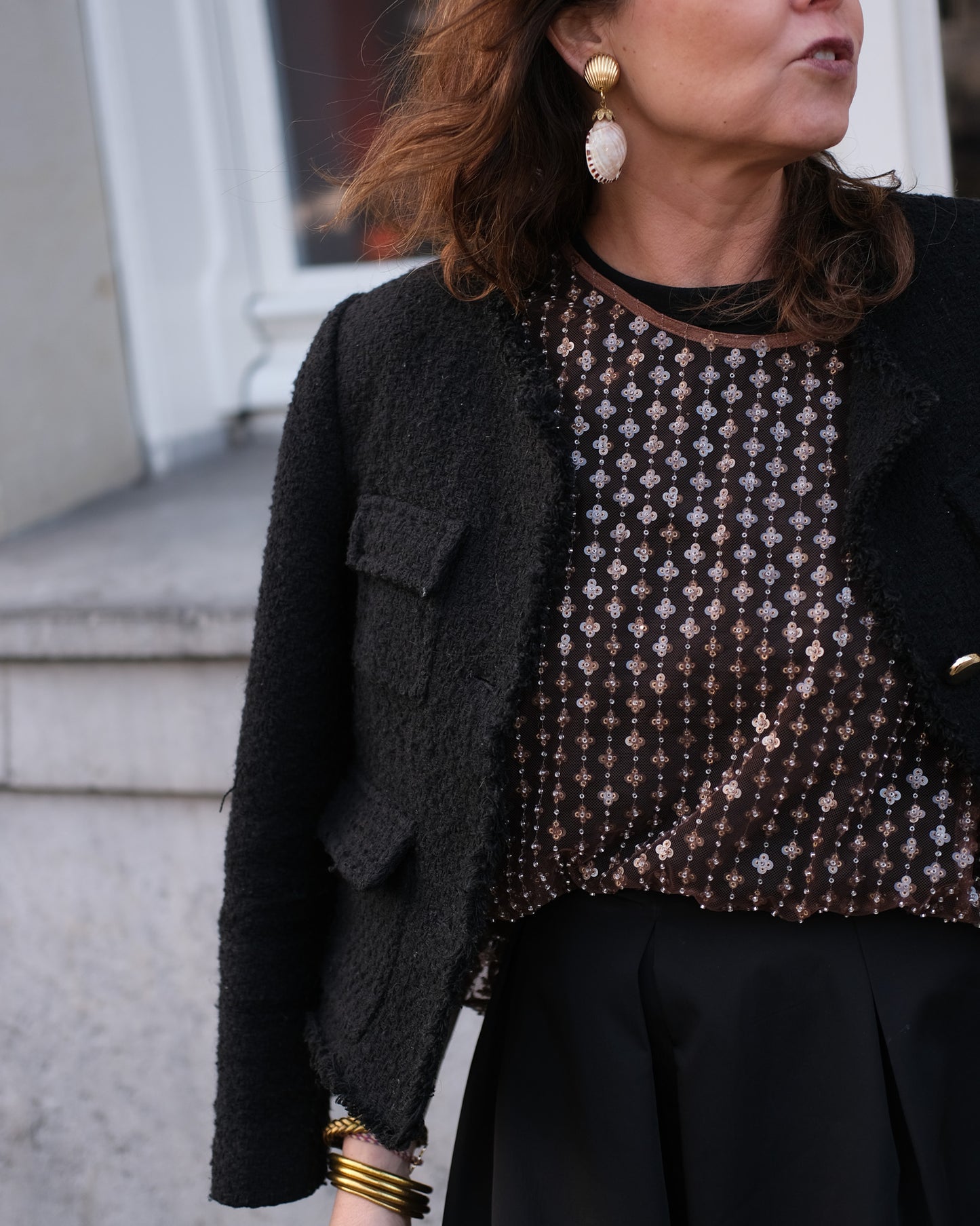 Clémence vintage earrings