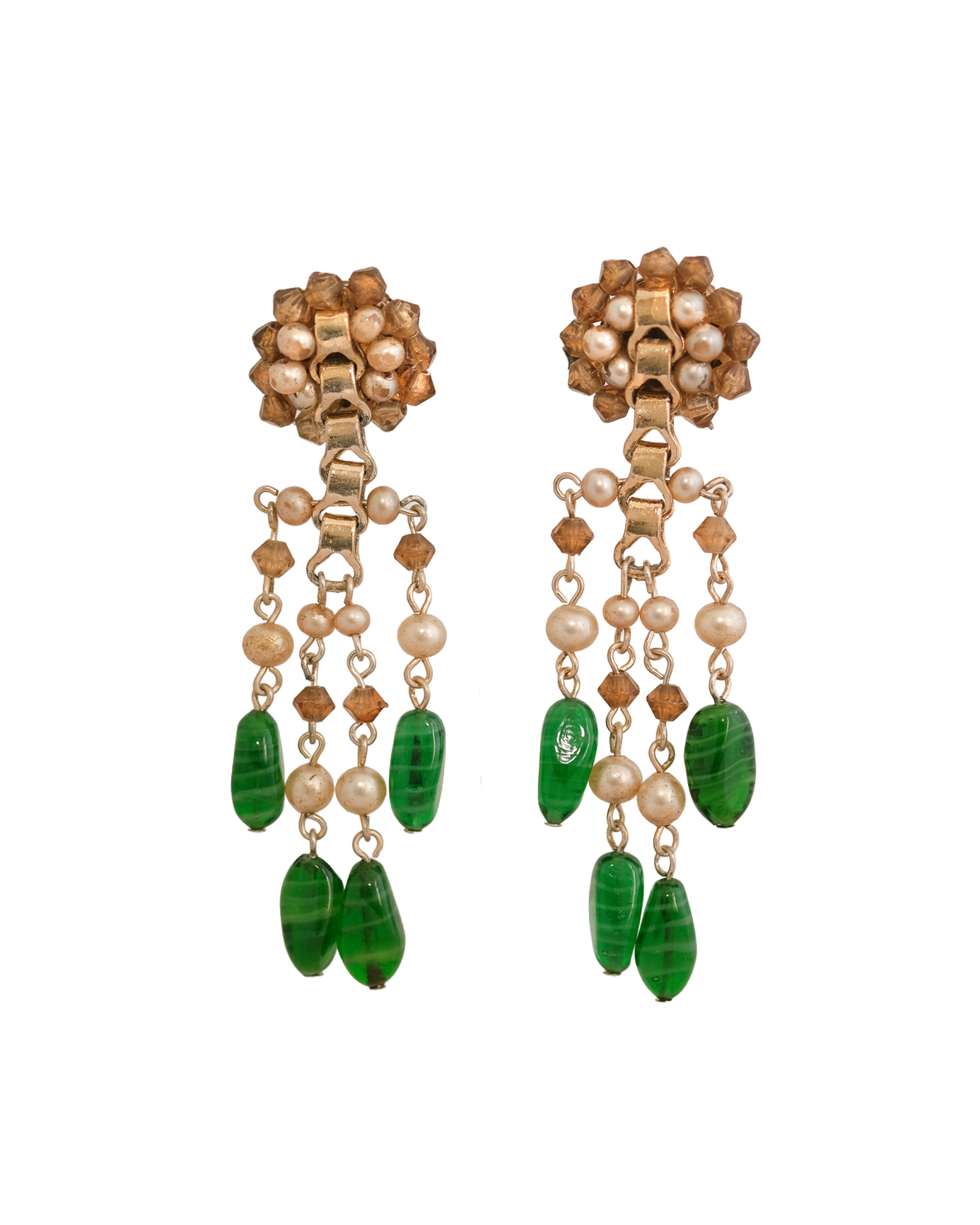 Élodie vintage oorbellen