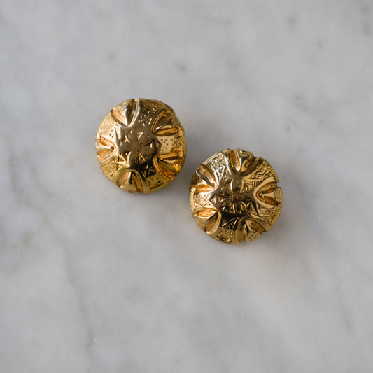 Nadine vintage oorbellen
