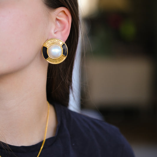 Giselle vintage oorbellen