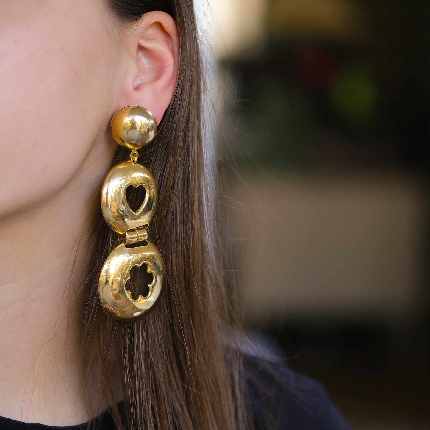 Ophélia vintage oorbellen