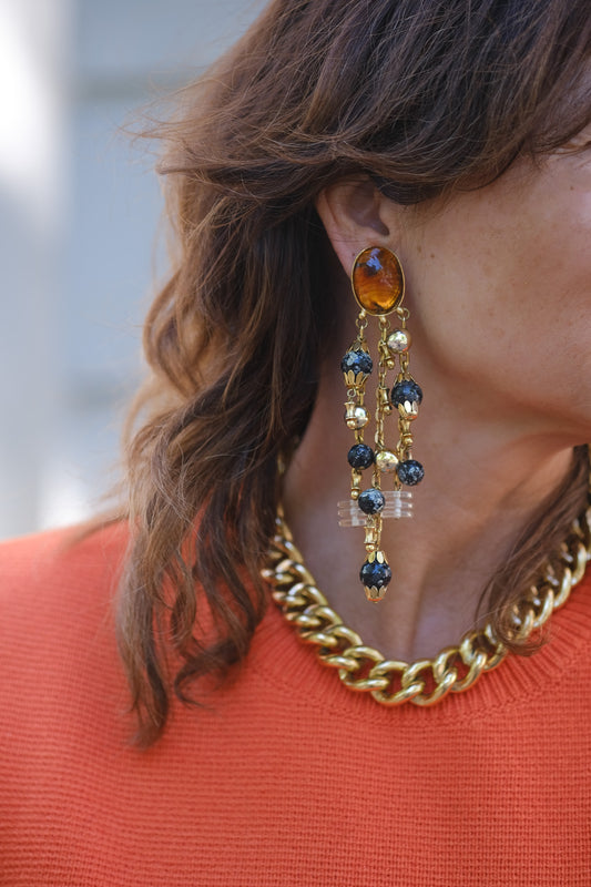 Benedetta vintage oorbellen