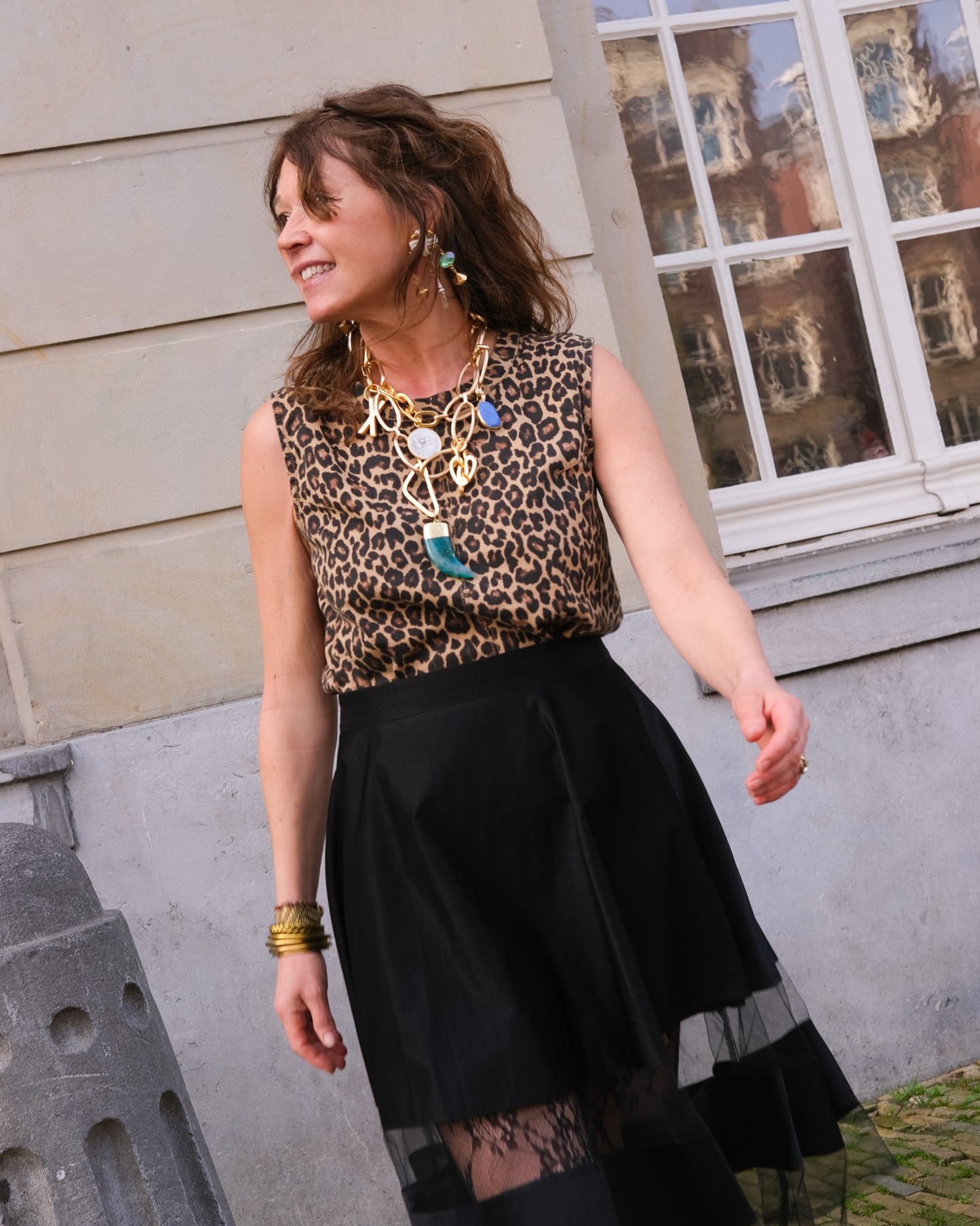 Noéline oorbellen